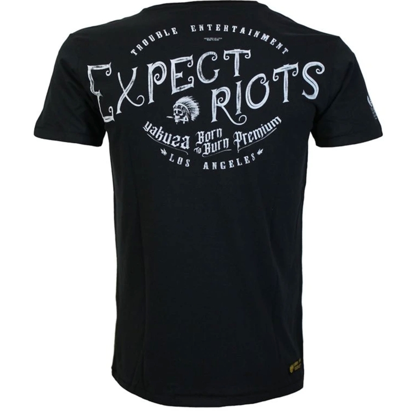 Majica Yakuza Premium Expect Riots - Los Angeles črna
