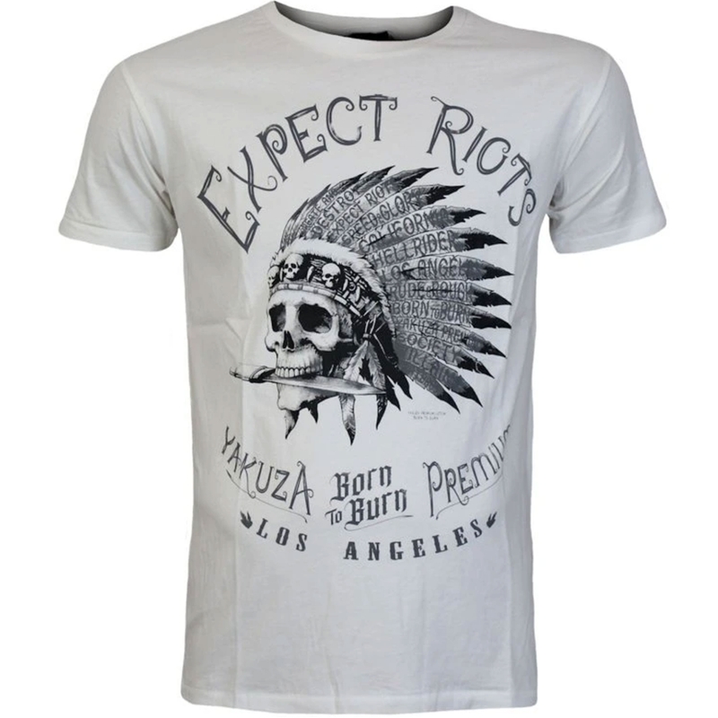 Majica Yakuza Premium Expect Riots - Los Angeles bela