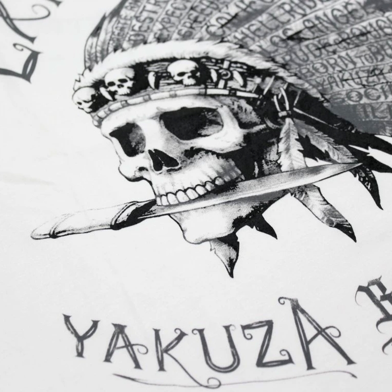 Majica Yakuza Premium Expect Riots - Los Angeles bela