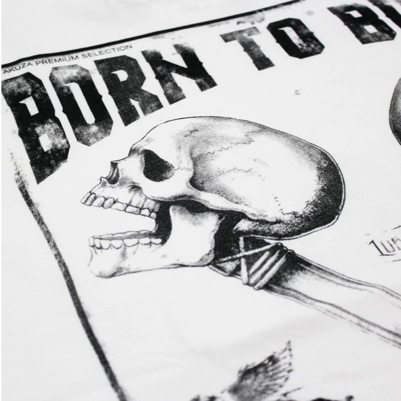 Majica Yakuza Premium Rude and Rough Born to Burn - Los Angeles bela