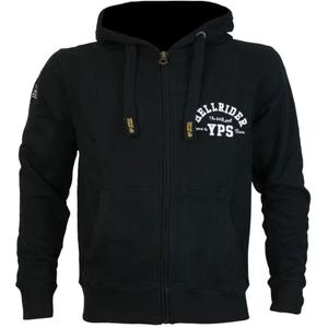 Pulover s kapuco Yakuza Premium Hell Rider črne barve