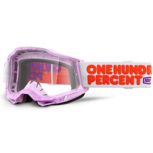 100% Accuri 2 Hundreds motokros očala s prozornim pleksi steklom