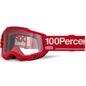 Motokros očala 100% Accuri 2 Wolg s prozornim pleksi steklom