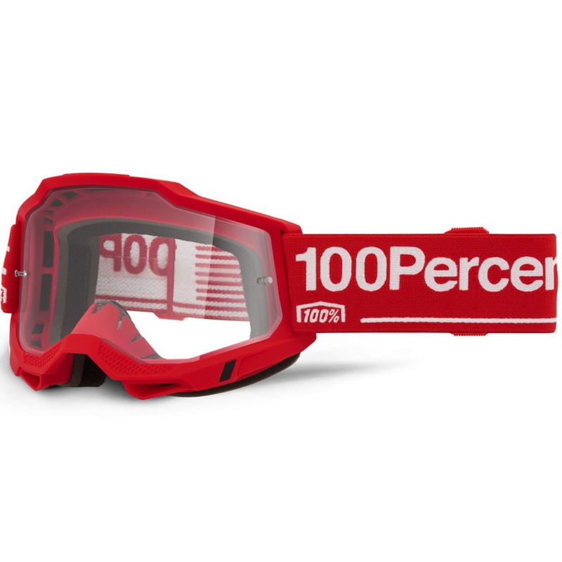 Motokros očala 100% Accuri 2 Wolg s prozornim pleksi steklom