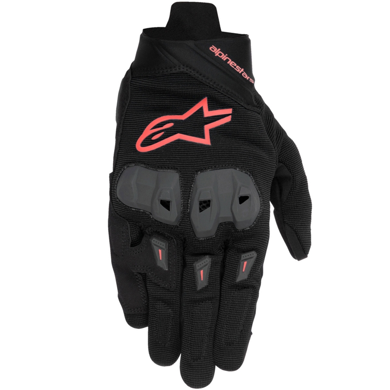 Moto rokavice Alpinestars SP X 1 črno-fluo rdeče