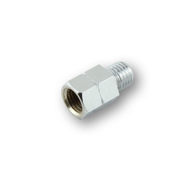 Adapter za pametno ogledalo Highsider z desnega navoja M10 na levi navoj M10, kromiran