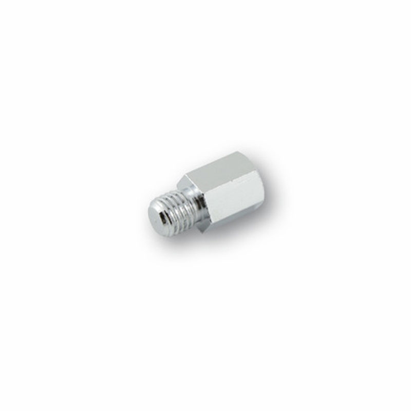 Adapter za pametno ogledalo Highsider z desnega navoja M8 na desni navoj M10, kromiran