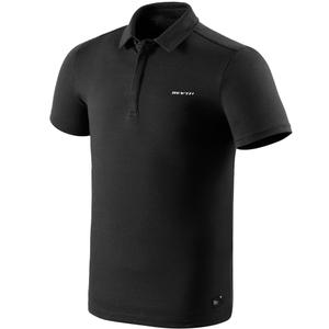 Revit Polo Wyatt majica s kratkimi rokavi črna