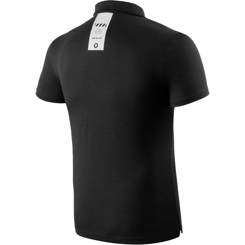 Revit Polo Wyatt majica s kratkimi rokavi črna