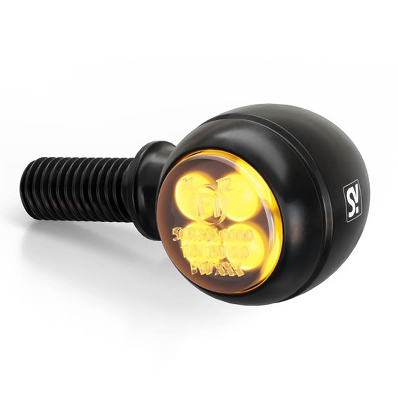 Smerniki za motor Highsider Smart Circula-S LED 3v1 črni