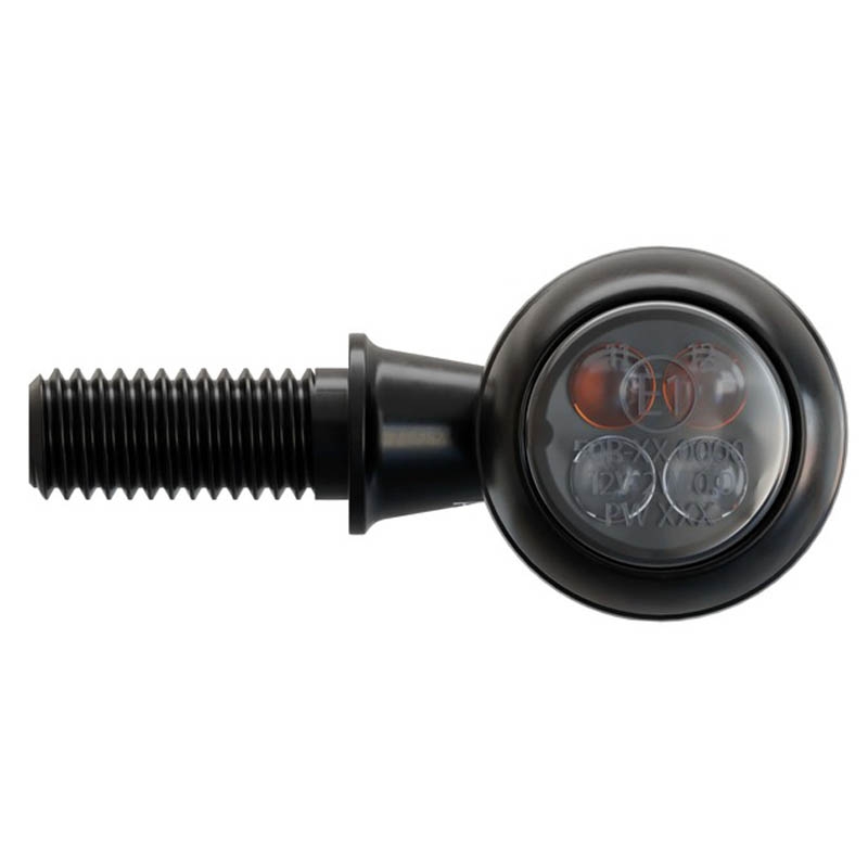 Smerniki za motor Highsider Smart Circula-S LED 3v1 črni