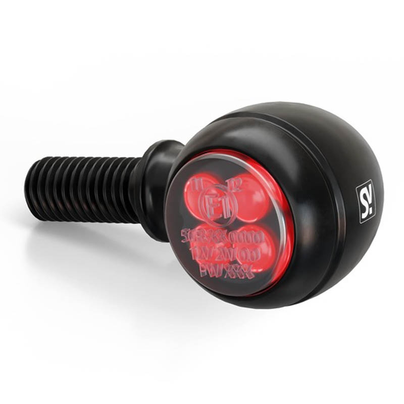 Smerniki za motor Highsider Smart Circula-S LED 3v1 črni