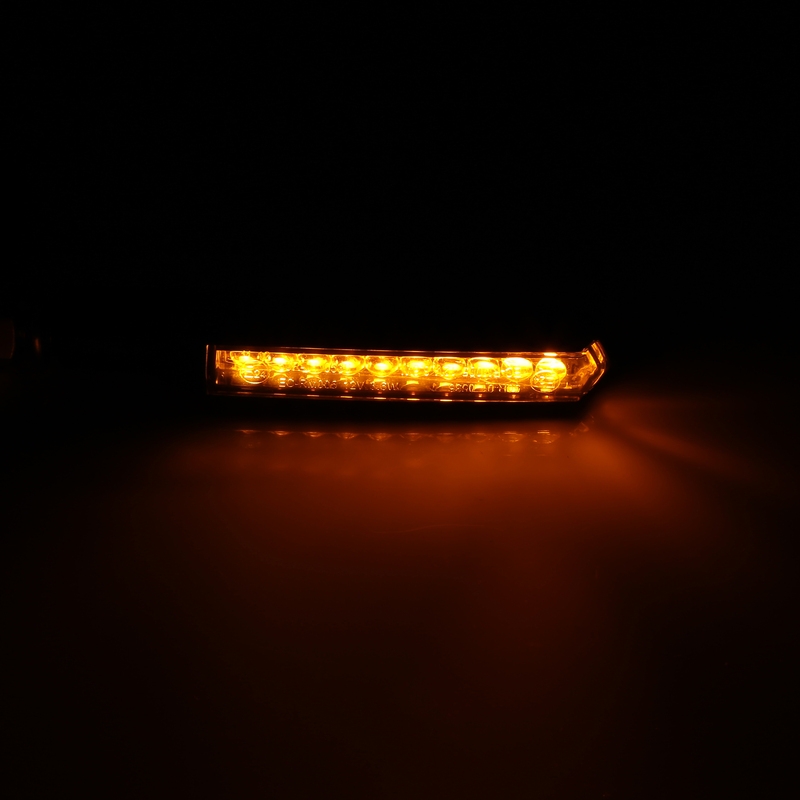Smerniki za motor Highsider Smart Run-TS LED črni