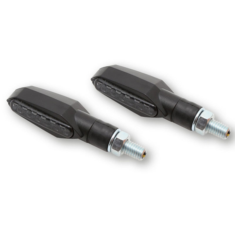 Smerniki za motor Highsider Smart Multiface LED črni