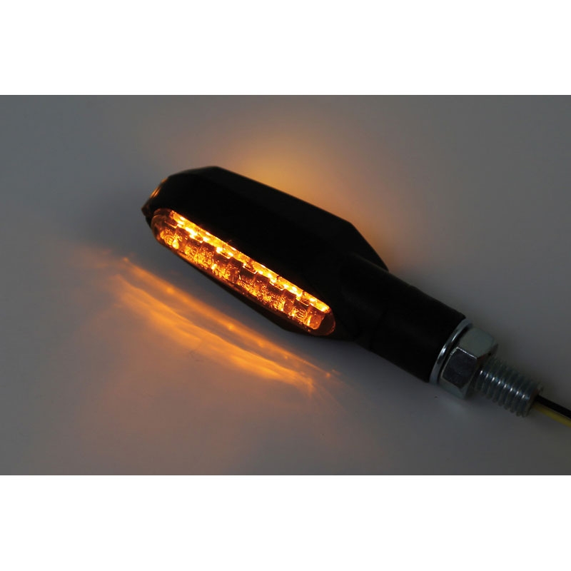 Smerniki za motor Highsider Smart Multiface LED črni