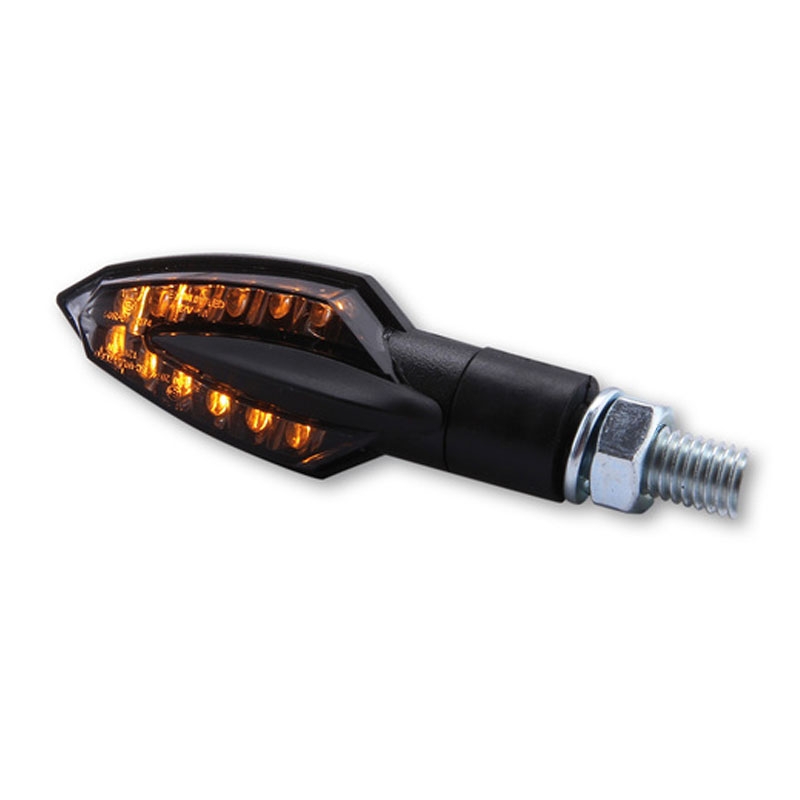 Smerniki za motor Highsider Smart Vinci LED črni