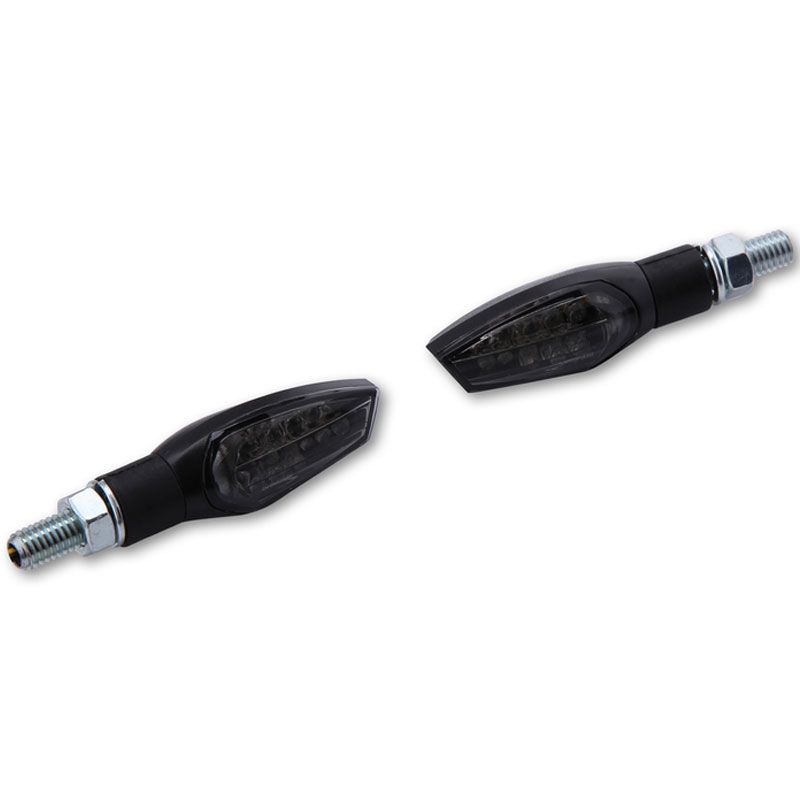 Smerniki za motor Highsider Smart Nova LED črni