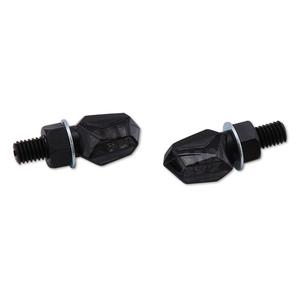 Highsider Smart Tiny LED smerniki za motorno kolo črne barve