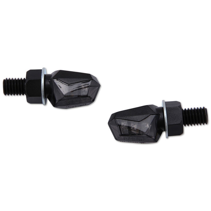 Highsider Smart Tiny LED smerniki za motorno kolo črne barve