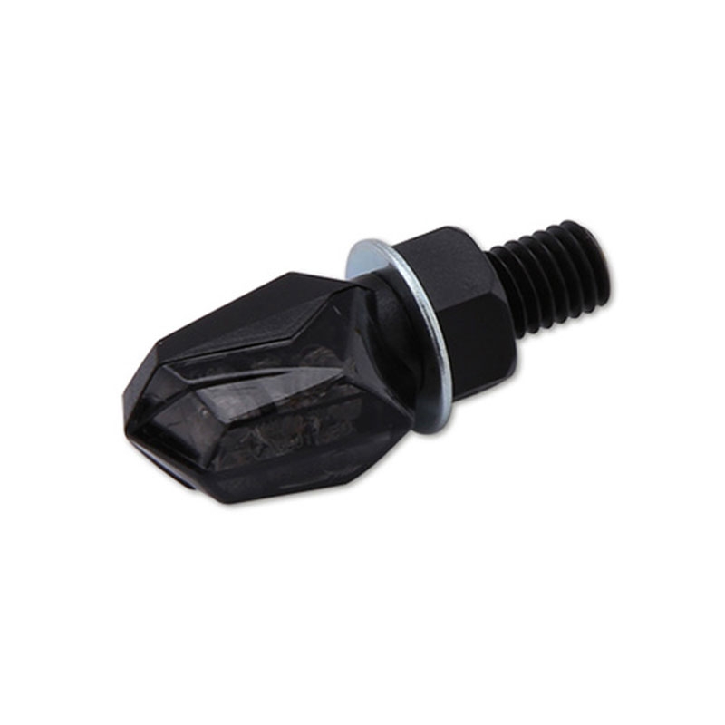 Highsider Smart Tiny LED smerniki za motorno kolo črne barve