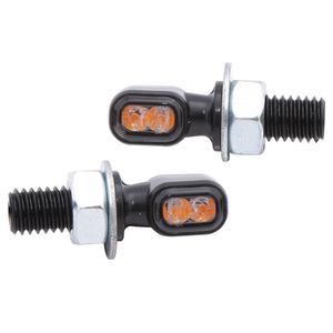 Smerniki za motor Highsider Smart Vision-TS LED črni