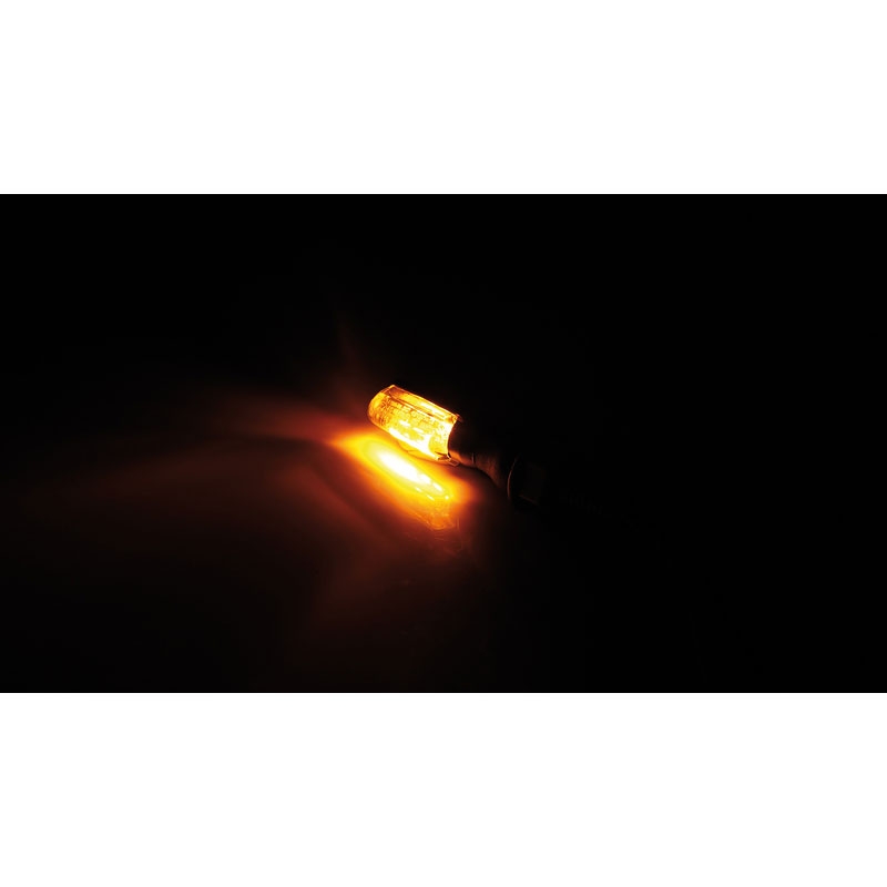 Smerniki za motor Highsider Smart SPARK LED črni