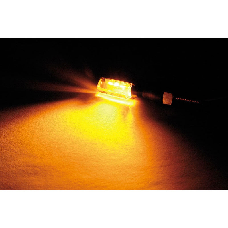 Smerniki za motor Highsider Smart SPARK LED črni