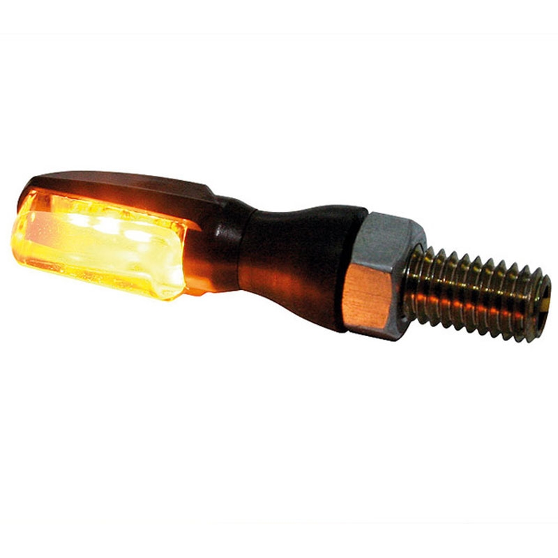 Smerniki za motor Highsider Smart SPARK LED črni