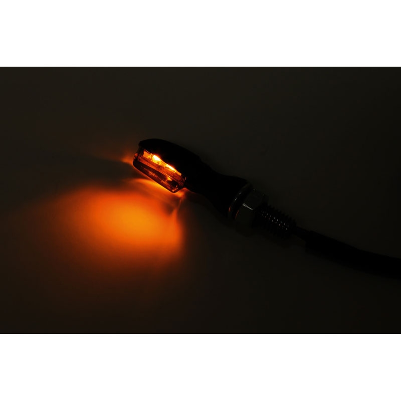 Smerniki za motor Highsider Smart SPARK LED 2v1 črni