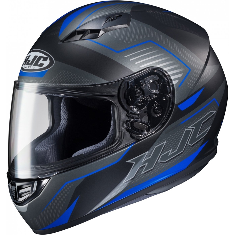 Integralna motoristična čelada HJC CS-15 Trion MC2SF sivo-modra