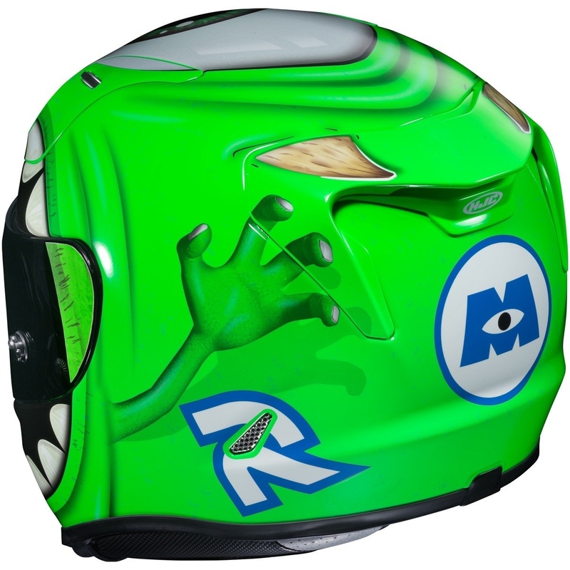 Integralna motoristična čelada HJC RPHA 11 Mike Wazowski Disney MC4 razprodaja