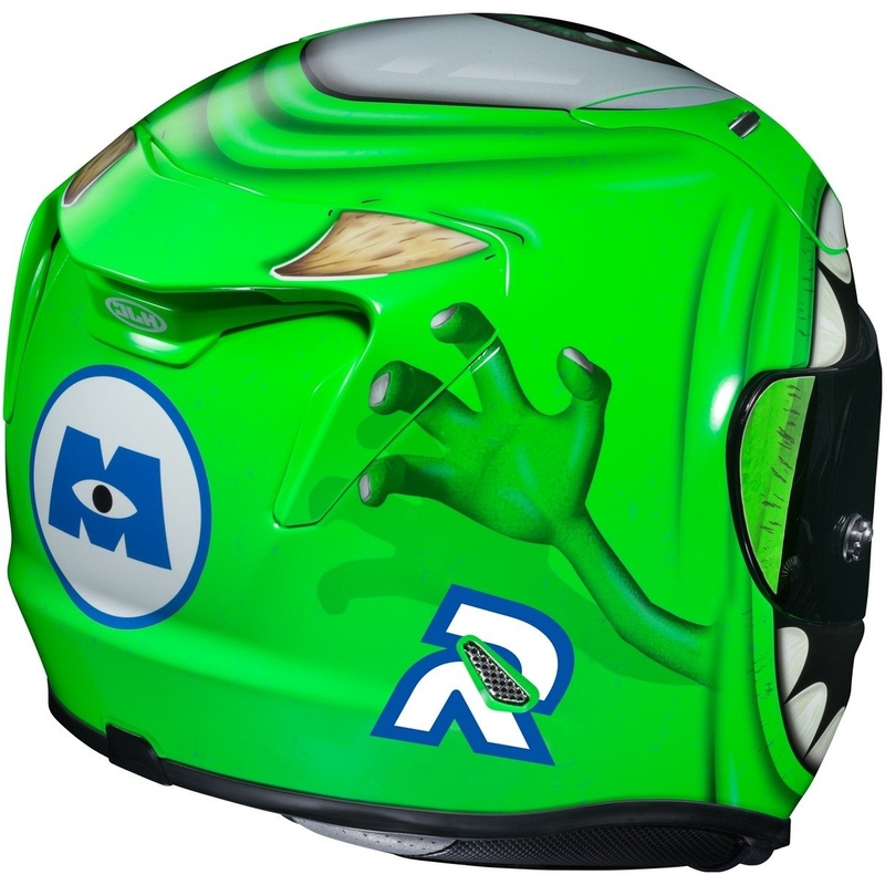 Integralna motoristična čelada HJC RPHA 11 Mike Wazowski Disney MC4 razprodaja