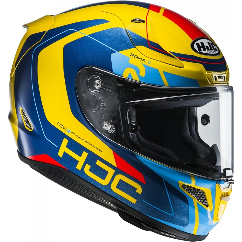 Integralna motoristična čelada HJC RPHA 11 Chakri MC23 razprodaja