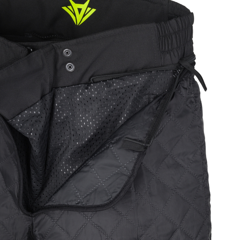 Motoristične kratke hlače RSA EXO 2 črno-sivo-fluo rumene