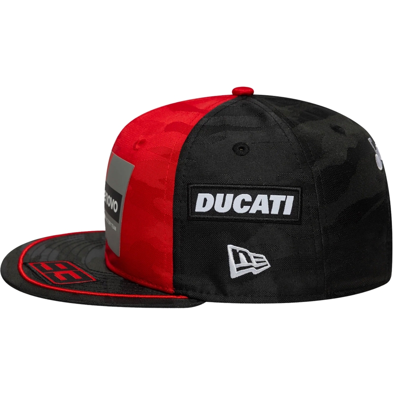 Kapa REP MM 9FIFTY RC FLAT VISOR DUCATI črna