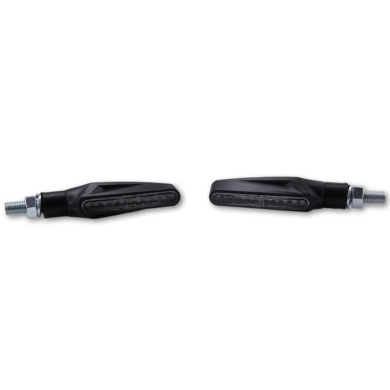 Highsider Smart Stix LED smerniki za motorno kolo, črni