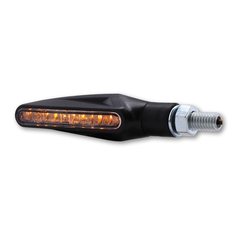 Highsider Smart Stix LED smerniki za motorno kolo, črni