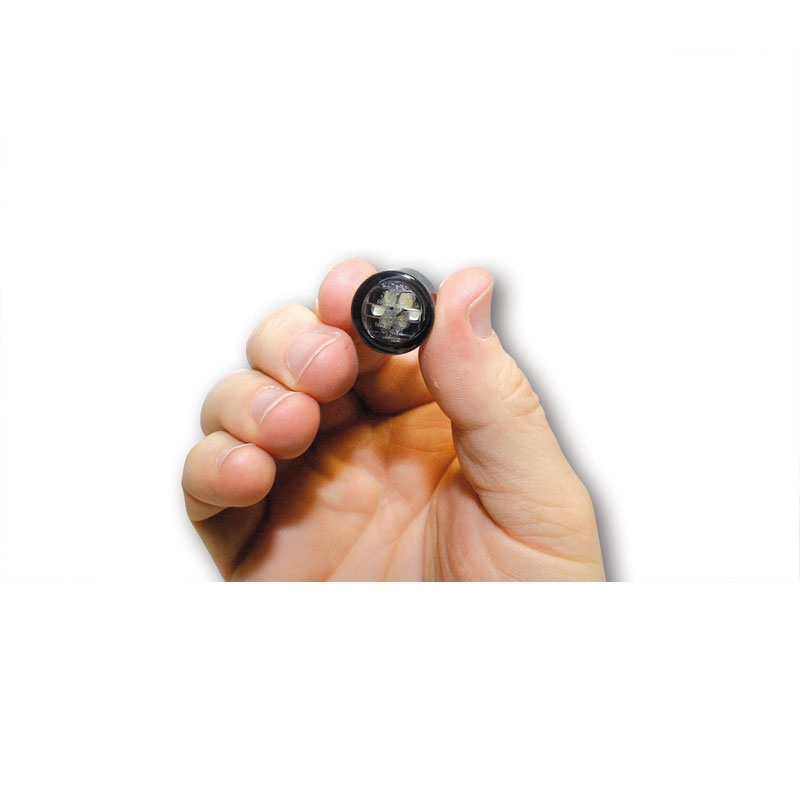 Highsider Smart Micro Pin LED motoristični smerniki črne barve