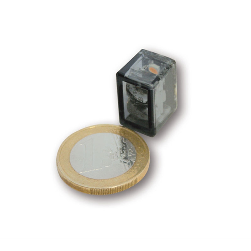 Smerniki za motor Highsider Smart Micro Cube-V LED dimljeno sivi