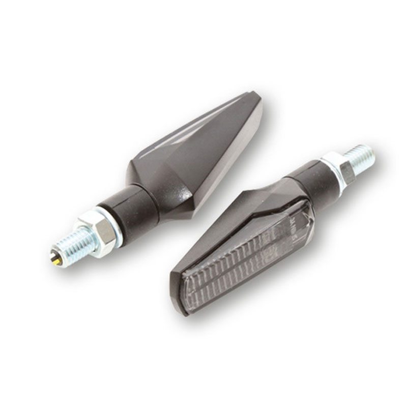 Smerniki za motor Highsider Smart Fineline LED črni