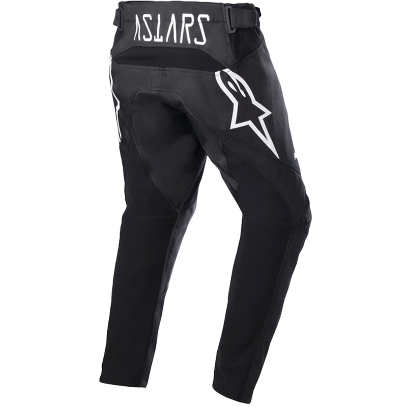 Otroške motokros hlače Alpinestars Racer Found črno-bele