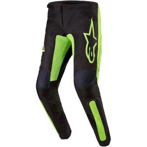 Alpinestars Fluid Lurv motokros hlače črno-fluo rumene