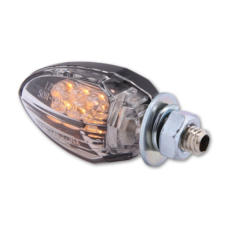 Highsider Smart Drop LED smerniki za motorno kolo črne barve
