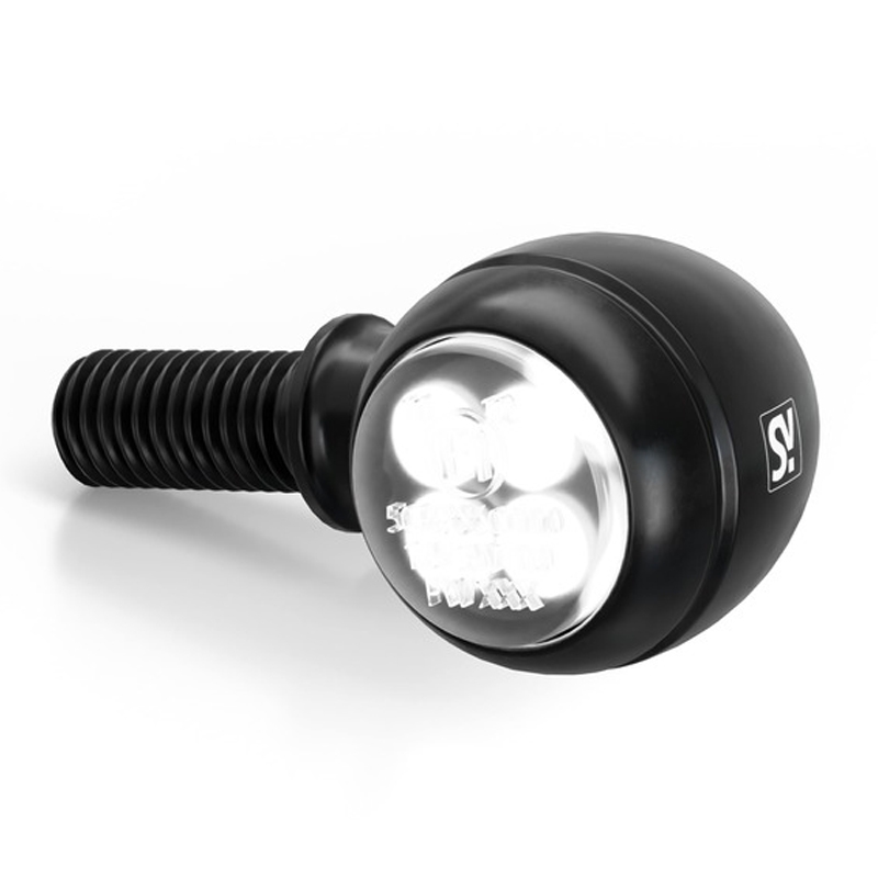 Smerniki za motor Highsider Smart Circula-S LED 2v1 črni