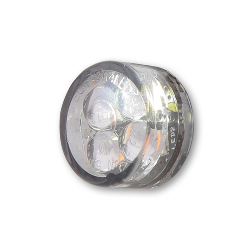 Smerniki za motor Highsider Smart Module Sixteen LED 2v1 dimljeno sivi