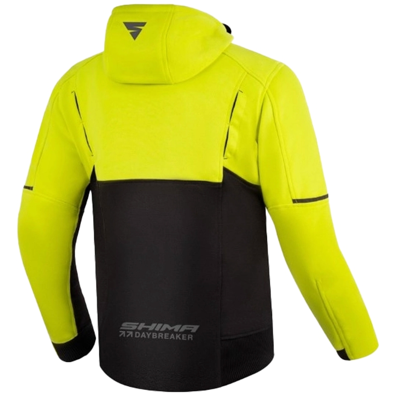 Shima Daybreaker motoristična jopa črno-fluo rumena