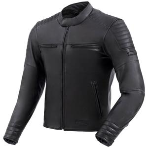 Rebelhorn Hunter II Black Leather Motorcycle Jacket