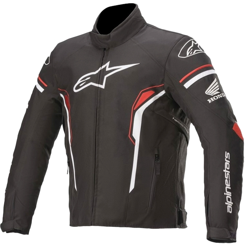 Motoristična jakna Alpinestars T-SP-1 Waterproof Honda črno-rdeče-bela