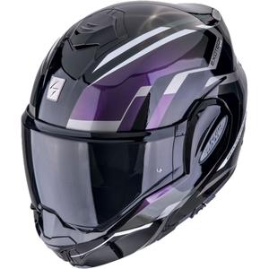 Motoristična čelada na preklop Scorpion EXO-TECH EVO FURIO črna kameleon