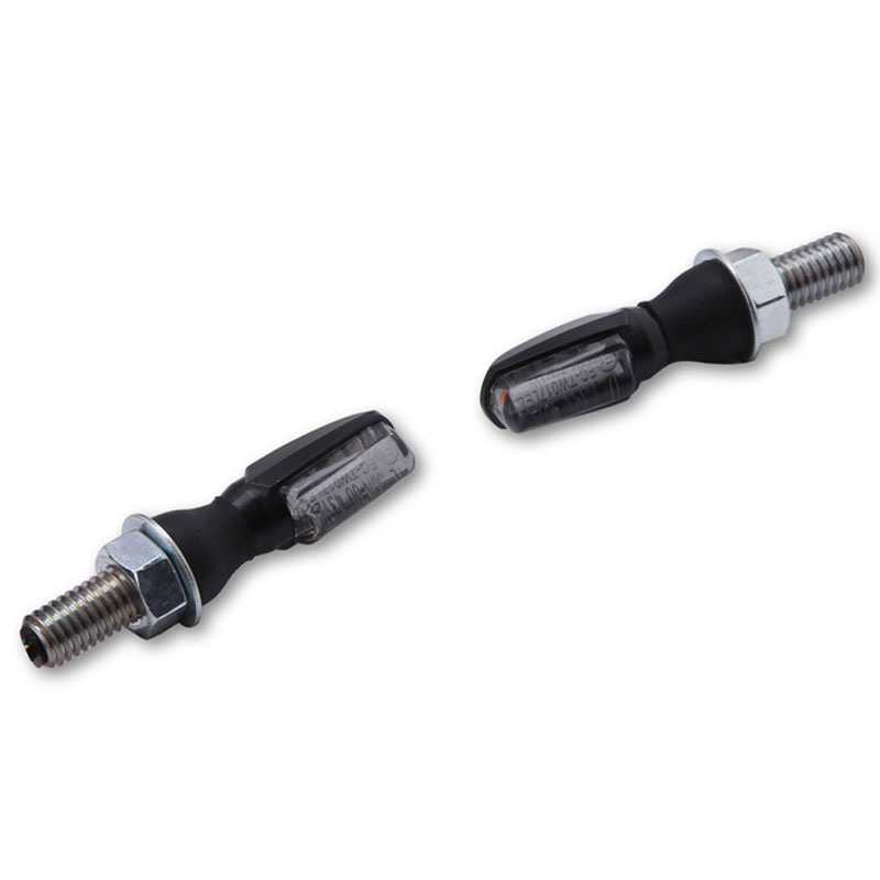 Smerniki za motor Highsider Smart SPARK LED 3v1 črni